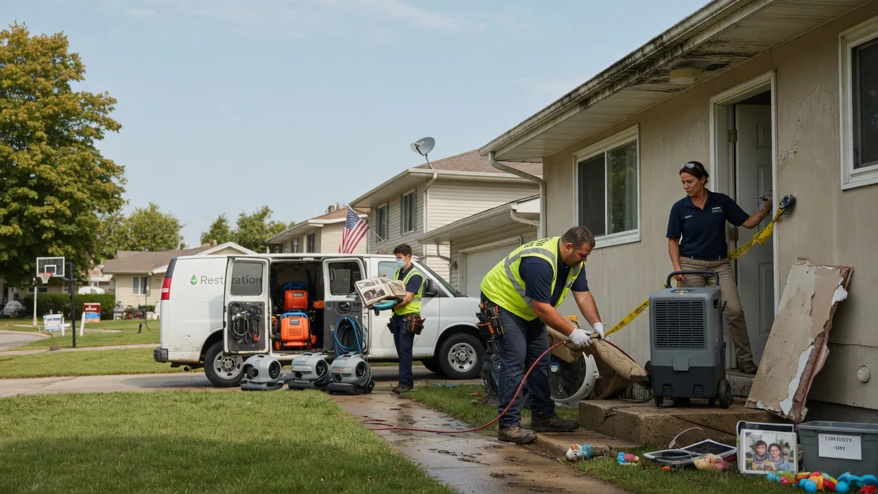 Water Damage Restoration in New Auburn, MN near me